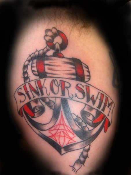 Jimmy Johnson original tattoo Anchor Tattoo anchor tattoo